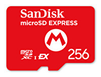 Nintendo Switch 2 Micro SD Card Mario 256GB Sandisk 