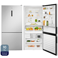 LNT7MD58X TwinTech No-Frost Inox Buzdolabı