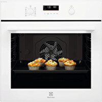 Electrolux EOD6F77WV 600 Serisi SteamBake Buhar İlaveli Katalitik ve AquaClean Temizlemeli 72 lt A+ Wi-Fi Beyaz Cam Ankastre Fırın