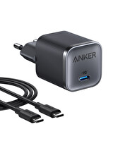 Anker B2692 45W Siyah Şarj Cihazı ve USB-C Kablo