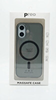 Preo iPhone 17 Siyah Magsafe Telefon Kılıfı