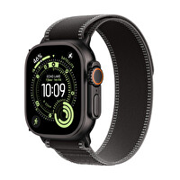 Apple Watch Ultra 3 GPS + Cellular 49mm Siyah Titanyum Kasa ve Siyah/Kömür Trail Loop - M/L