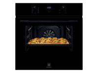 Electrolux EOD5C70BZ 500 Serisi SurroundCook SteamBake Buhar İlaveli AquaClean Temizlemeli 65 lt Siyah Cam Ankastre Fırın