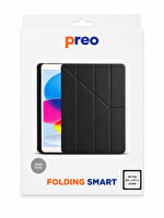 Preo Folio Smart Tablet Kılıfı Galaxy Tab A9+/A11+ Ultra Gri