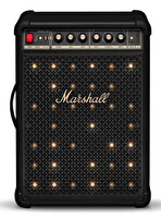 Marshall Bromley 450 Siyah ve Brass Hoparlör