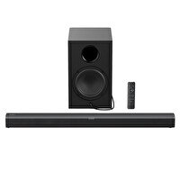 Tribit S1 Soundbar ve Subwoofer 2.1 Kanal 200W Hoparlör 4EQ Modu, BT 5.4, USB, HDMI, AUX Bts61