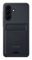 Samsung Galaxy A57 Kart Bölmeli  Siyah Kılıf