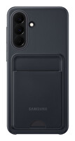 Samsung Galaxy A37 Kart Bölmeli Siyah Kılıf