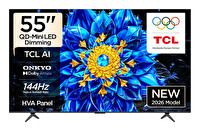 TCL 55P8LGTV 55" 139 Ekran 4K UHD Google QLED TV