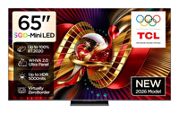 TCL 65C8L 65" 165 Ekran ZeroBorder 4K Google SQD Mini LED TV