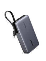Ugreen Nexode 20.000mAh 145W Dahili USB-C Kablolu Hızlı Şarj Powerbank 55992B