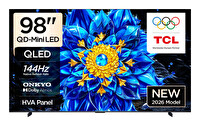 TCL 98P8LGTV 98" 248 Ekran 4K 144HZ QLED Google QLEDTV