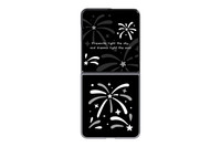Samsung Galaxy Z Flip8 Flipsuit Kılıf (Fireworks) - Siyah