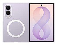 Samsung Galaxy Z Fold8 Şeffaf Magnet Kılıf - Şeffaf