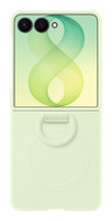 Samsung Galaxy Z Flip8 Silikon Yüzüklü Magnet Kılıf - Mint
