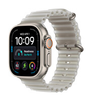 Apple Watch Ultra 4 GPS + Cellular 49mm Natürel Titanyum Kasa ve Buzlu Gri Ocean Kordon