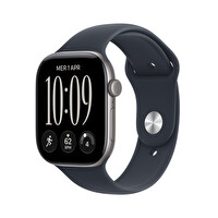 Apple Watch Series 12 GPS + Cellular 46mm Uzay Grisi Alüminyum Kasa ve Lacivert Spor Kordon - M/L