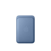 Apple MK9J4ZM/A iPhone için MagSafe özellikli Mikro Dokuma Cüzdan Kır Çiçeği Mavisi