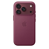 Apple MKD24ZM/A iPhone 18 Pro için MagSafe özellikli Tech Dokuma Kılıf Karadut