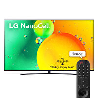 LG 70NANO766QA 70" 177 Ekran Uydu Alıcılı 4K Ultra HD Smart NanoCell TV