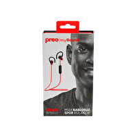 Preo My Sound MS14 Kulak İçi Kablosuz Spor Kulaklık Kırmızı