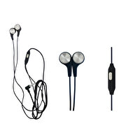 PreoMy Sound MS19 Mikrofonlu Kablolu Kulak İçi Kulaklık Siyah