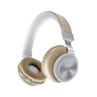 Preo My Sound MS33 Kulak Üstü Kablosuz Bluetooth Kulaklık-Kahverengi