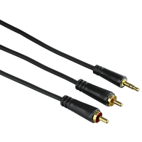 Hama HM.122298 3.5MM 2RCA Stereo Altın Uç 3S 1.5M Kablo