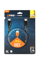 Preo MC24 HDMI 1.4 Versiyon Hdmi Kablo 1.8m