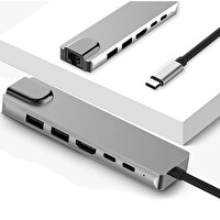 Daytona Fix FC04 6 in 1 Type C to PD Hdmi Usb RJ45 Adaptör