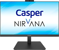 Casper Nirvana A60.1115-8U00T-V A60 Intel I3 1115g4 8 Gb Ram 250 GB Nvme SSD Uhd Graphics 23.8" W11 Home Siyah Masaüstü Bilgisayar