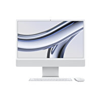 Apple 24” Imac With Retina 4.5k Display Apple M3 Chip With 8 Core Cpu And 10 Core Gpu 256gb Ssd Silver Mqrj3tu/A