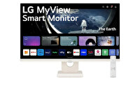 LG MyView 27SR50F-W 27 inç  FHD 60Hz 14ms WebOS IPS Smart Monitör