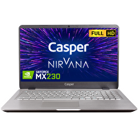 Casper Nirvana S500.1021-8D50T-G-F Core i5-10210 8 GB RAM 240GB SSD 2GB-MX230 15.6" FHD Win 10 Home Notebook Gri