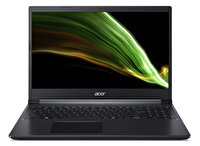 Acer Aspire 7 A715-42G-R7H6 AMD Ryzen5-5500U 8 GB Ram 512 GB SSD Nvidia GeForce GTX1650 15.6" W10 Siyah Gaming Notebook