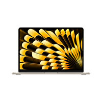 Apple 13” MacBook Air M3 8-Core CPU 8-Core GPU 8GB 256GB SSD Starlight Dizüstü Bilgisayar MRXT3TU/A 