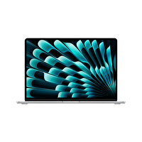 Apple 15” MacBook Air M3 8-Core CPU 10-Core GPU 16GB 512GB SSD Silver Dizüstü Bilgisayar MXD23TU/A 