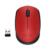 Logitech M171 Kablosuz Mouse (Kırmızı)