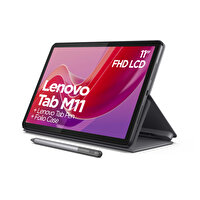 Lenovo Tab M11 Zada0210tr 11" Wuxga 1920x1200 LPS 400nits Mediatek Helio G88 4GB 128GB Android 13 Or Later Luna Grey Tablet