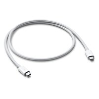 Apple MQ4H2ZM/A Thunderbolt 3 - Thunderbolt 3 40 GB/s Kadar Hızlı Veri Aktarım Ve Şarj Kablosu Beyaz 0.8m