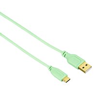 Hama HM135786 USB-C USB-A Kablo Flexi 0.75M Yeşil