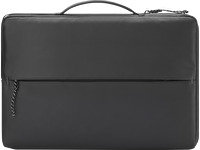 HP 15.6 inç Üstten Kulplu Yandan Fermuarlı  İnce Spor Notebook Çantası - Siyah