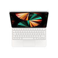 Apple Magic Keyboard MJQL3TQ/A 12.9" iPad Pro 3. 4. Ve 5. Nesil Uyumlu Türkçe Q Klavye Beyaz