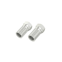 Hama F Fiş 6.5MM Vidalı 2 Parça Sat Kablosu Ucu 