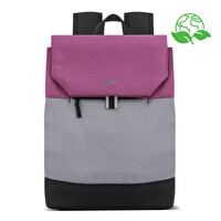 Preo MCS-1303 14.1" Mycase Eco Günlük Bordo Gri Sırt Çantası 