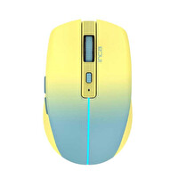 Inca Iwm-511rs Dual Mod Bluetooth+ Wireless Rechargeable Gradient Color Silent Mouse