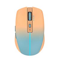 Inca Iwm-511rt Dual Mod Bluetooth+ Wireless Rechargeable Gradient Color Silent Mouse