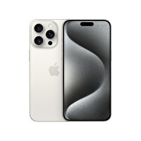 Apple iPhone 15 Pro Max 1TB Beyaz Titanyum