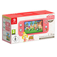 Nintendo Switch Lite Isabelle's Aloha Pembe Konsol 