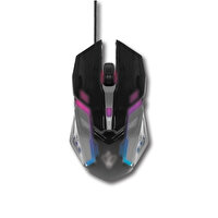 Preo My Game MG10 Kablolu Gaming Mouse Siyah Gri